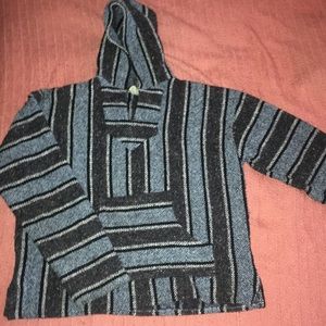 Blue & Black Baja "DrugRug" Sweatshirt